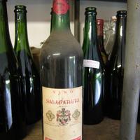 Bottiglia di vino salaparuta ano 1964
