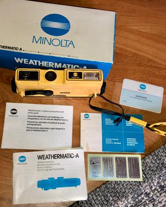 Macchina fotografica Minolta weathermatic-A