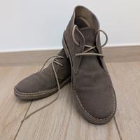 Desert Boots in Vera Pelle Scamosciata Taglia 41