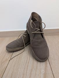 Desert Boots in Vera Pelle Scamosciata Taglia 41