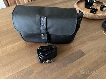 ONA bags the bowery leica editon black canvas