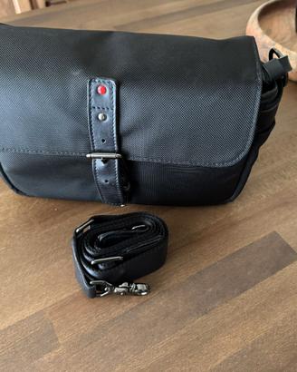 ONA bags the bowery leica editon black canvas