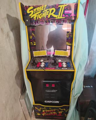 cabinato arcade capcom 1up street fighter