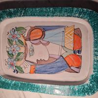 Stupendo Piatto Ceramiche De Simone , 1964