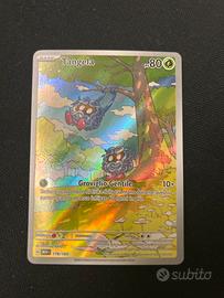 Pokemon 151 tangela illustrazione rara