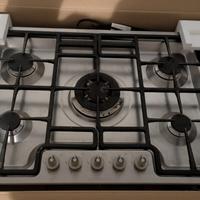 Smeg Piano cottura a gas PGF75-4 75 cm 5 fuochi