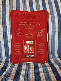 CALENDARIO PERPETUO VINTAGE ANNI 50 PUBBLICITATIO