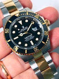 Rolex Sub data acc. oro 41 126613LN like new 2023