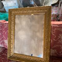 Cornice vintage legno dorato