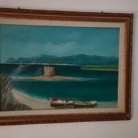 OLIO SU TELA "LA PELOSA" 70X100 M. DESSENA