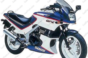 Cupolino Givi per Kawasaki GPZ 500 S D162S