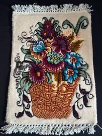 Tappeto Persiano Tableau – Fatto a Mano, Lana+Seta