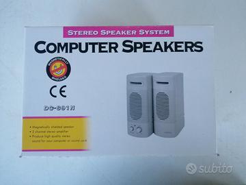 Computer speakers DC-691-N vintage nuove