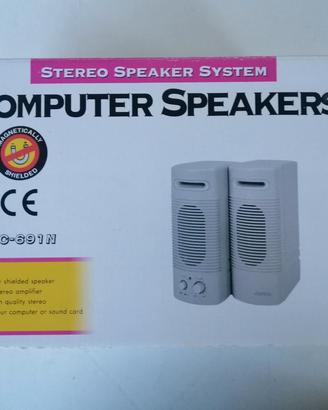 Computer speakers DC-691-N vintage nuove