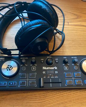 Mixer numark più cuffie