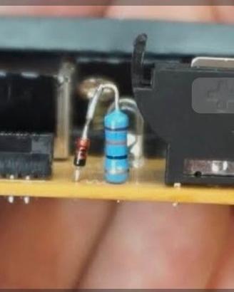 Supporto batteria tampon Dreamcast cr2032