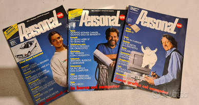 3 riviste PC personal vintage