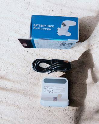 Batteria ricarica per Dualsense PS5- Nuovo.