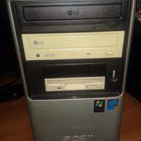 PC ACER RAM 4GB HDD 80GB Masterizzatore Mouse