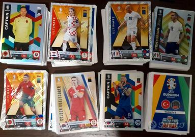 300 FIGURINE CARD CALCIATORI MATCH ATTAX EURO 2024