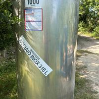 Autoclave 1000 lt + pompa elettrica
