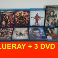 STOCK BLUE-RAY E DVD 12 PEZZI