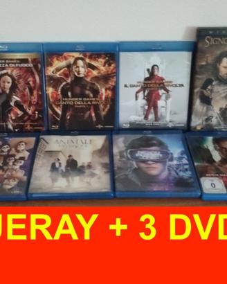 STOCK BLUE-RAY E DVD 12 PEZZI