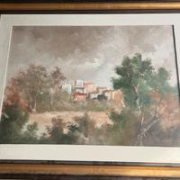 Leonardo de magistris olio su tela quadro dipinto