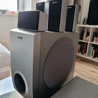 lettore DVD stereo con impianto sound 