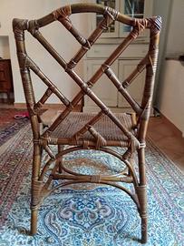 Sedia stile chippendale