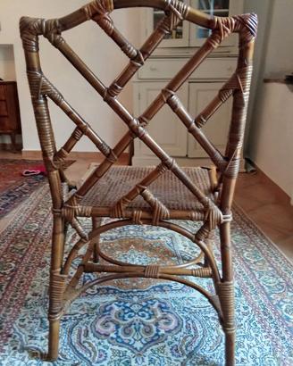 Sedia stile chippendale