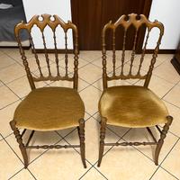 Coppia di chiavarine d’epoca