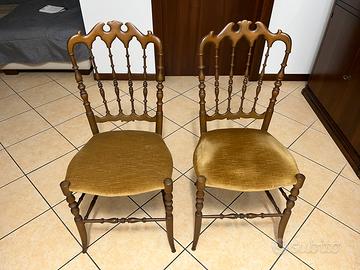 Coppia di chiavarine d’epoca