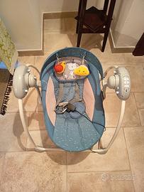 Sdraietta elettrica neonato, con musica: Foppapedr