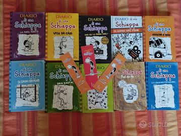collezione libri " diario di una schiappa" nuova
