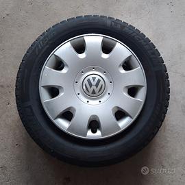 4 Cerchi in lamiera VW 6.0x15" 5x112 ET47
