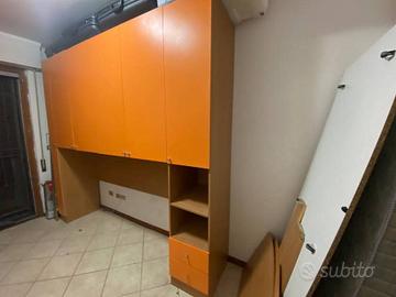 Armadio cameretta a ponte