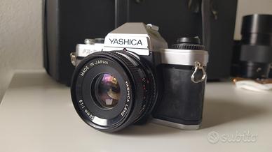 Yashica FX-D SE quartz esposimetro funzionante