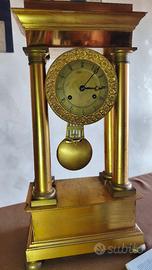 orologio a pendolo a colonne da tavolo