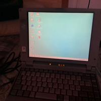 Portatile vintage Toshiba Satellite 210CS funziona
