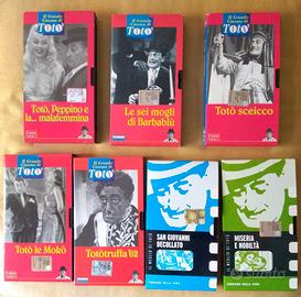 VHS SERIE 7 FILM TOTO'