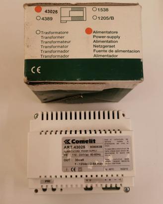 COMELIT 43025 - Alimentatore 12V 2.5A