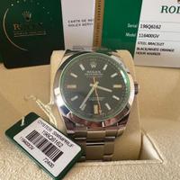 Rolex Milgauss vetro verde ref 116400gv 2020