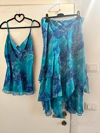 Abito estivo longuette piu’ top