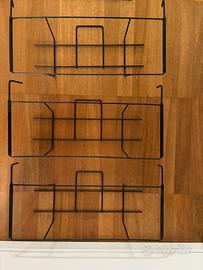 3 Fioriere da balcone regolabili