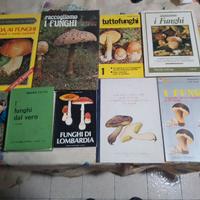 Mix di libri sui funghi
