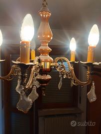 Lampadari vintage 6 luci
