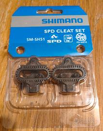 Tacchette Shimano SM-SH51 SPD Set + placchette