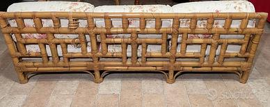 Divano RATTAN 3 posti per esterno