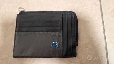 Porta monete e tessere marca Piquadro, nero